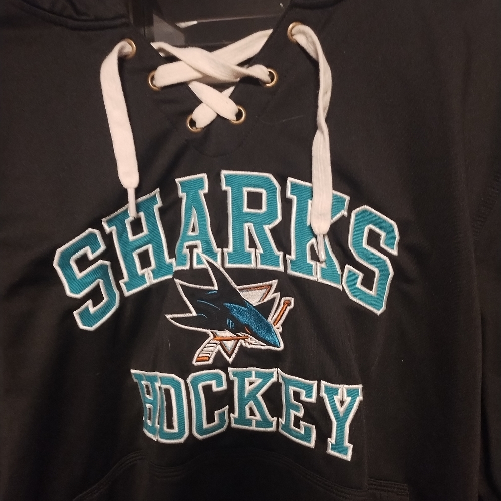 Sharks NHL sweatshirt M  San Jose  Hood
